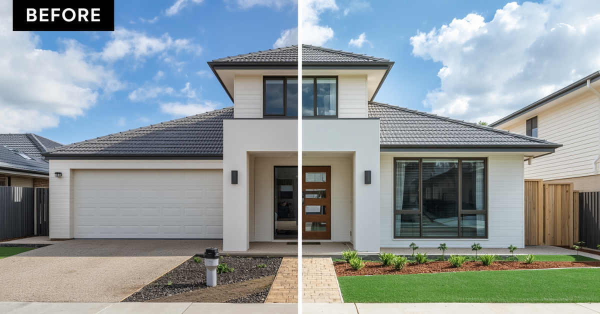 residential painting before selling house